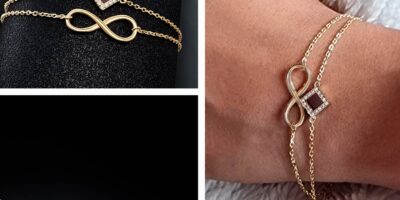 Bible Gifts for Her: Elegant Gold Infinity Bracelet with New Testament Inside - My Nano Jewelry